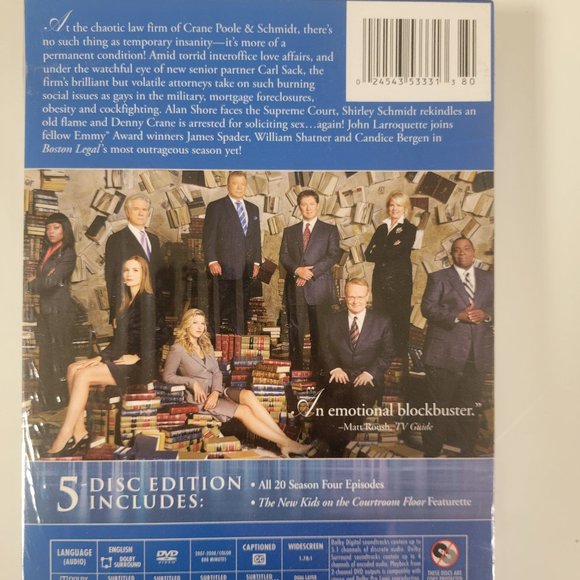 Boston Legal DVD's Seasons 1-4 - Picture 8 of 8
